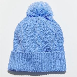 Demi Cable Knit Pom Beanie